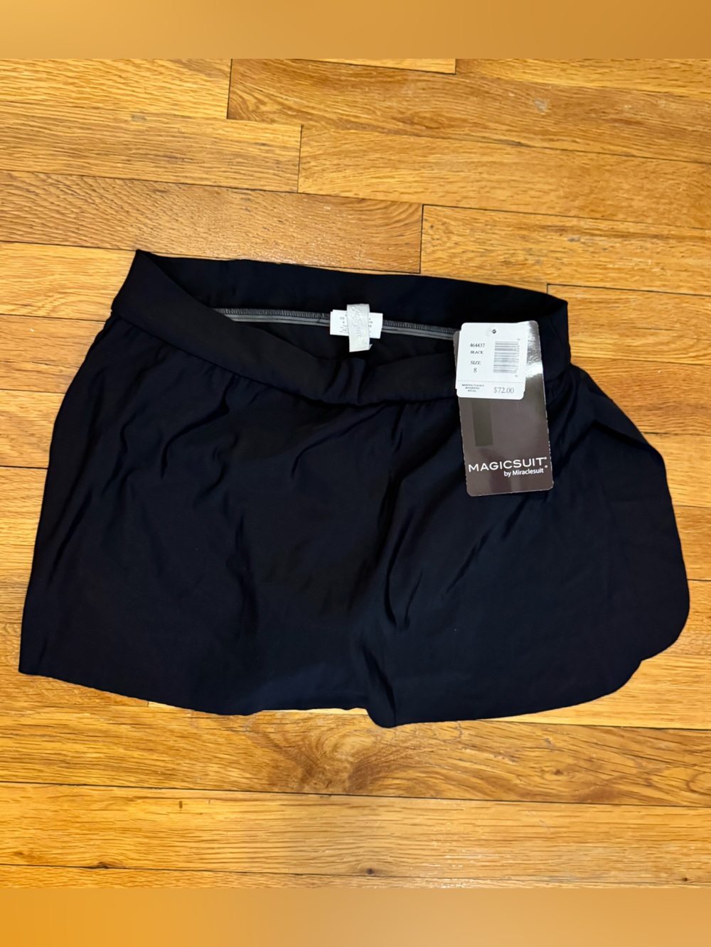 Magicsuit Black Swim Skirt with Tag